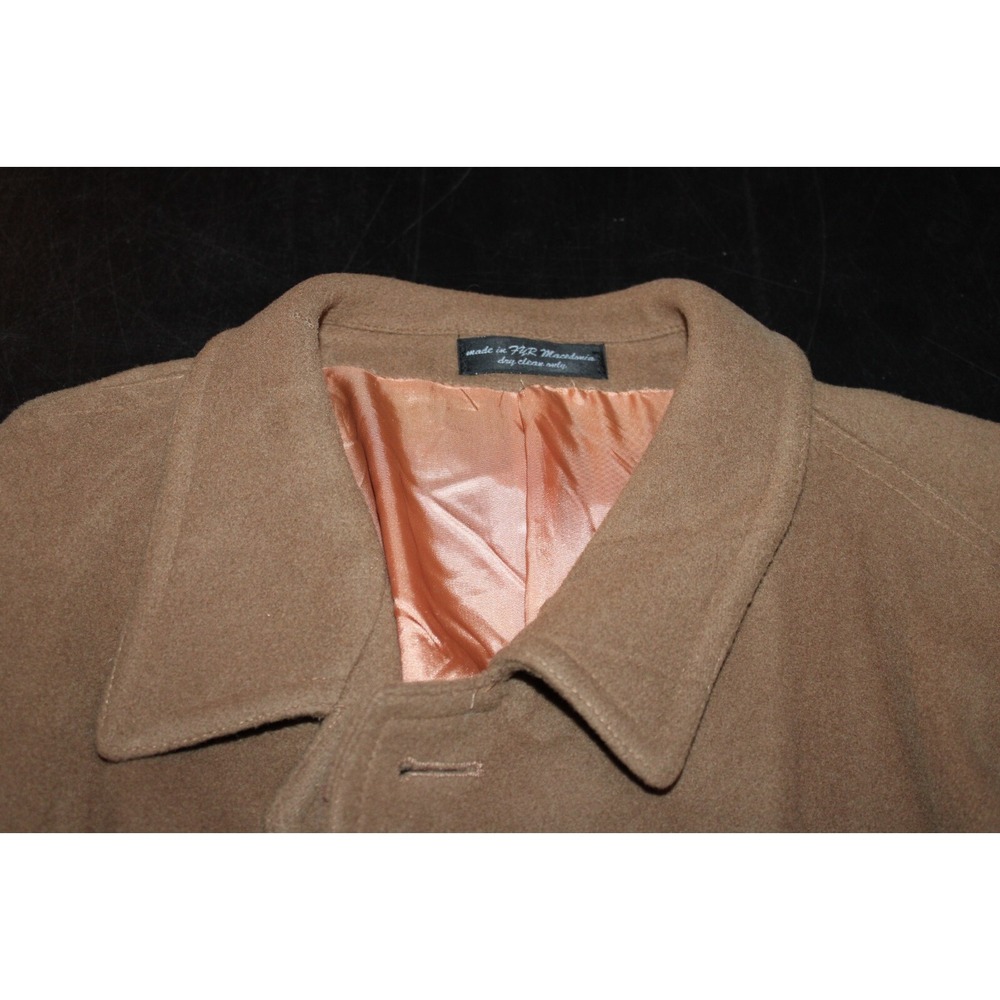 Chaps Ralph Lauren Wool Overcoat Size R-48 - Picture 3 of 4